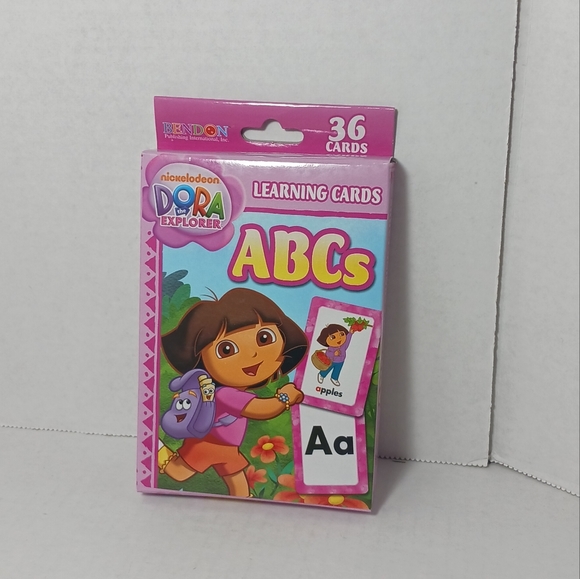 Dora The Explorer Learning Activity Homeschool Activity Books Learning Cards - Picture 6 of 9